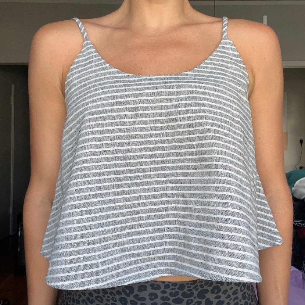 Farrow striped tank size Small